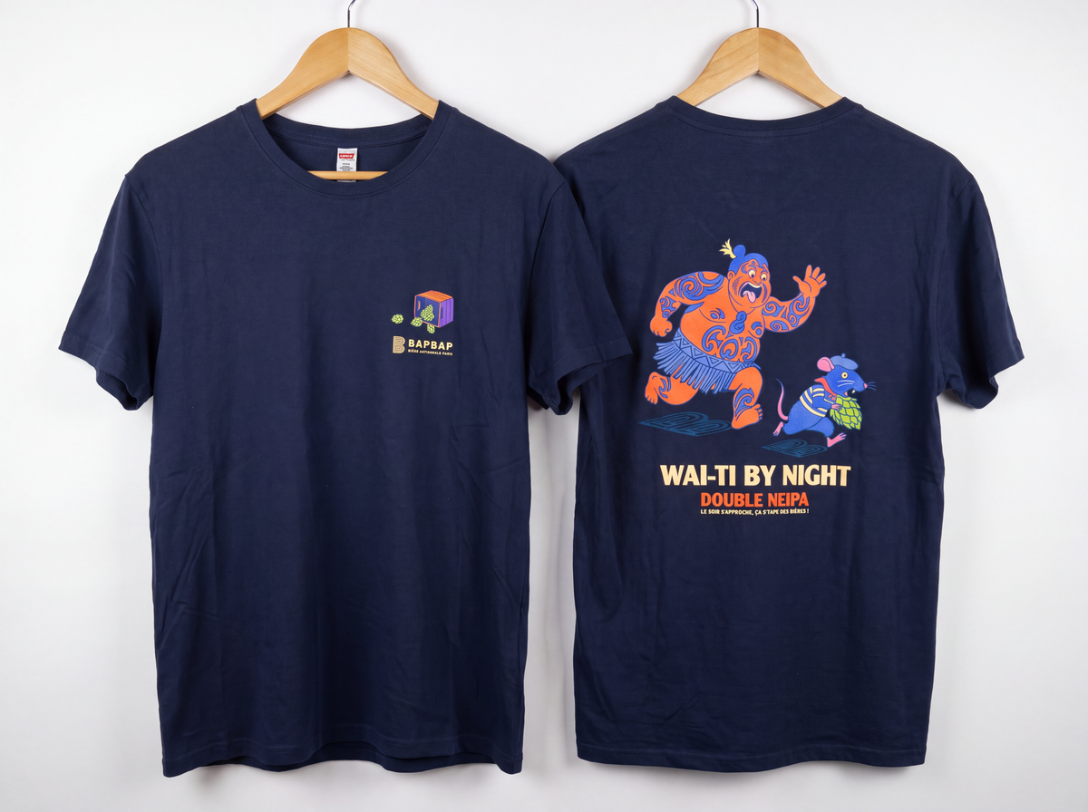 Tee shirt BAPBAP - Edition limitée WAI-TI BY NIGHT