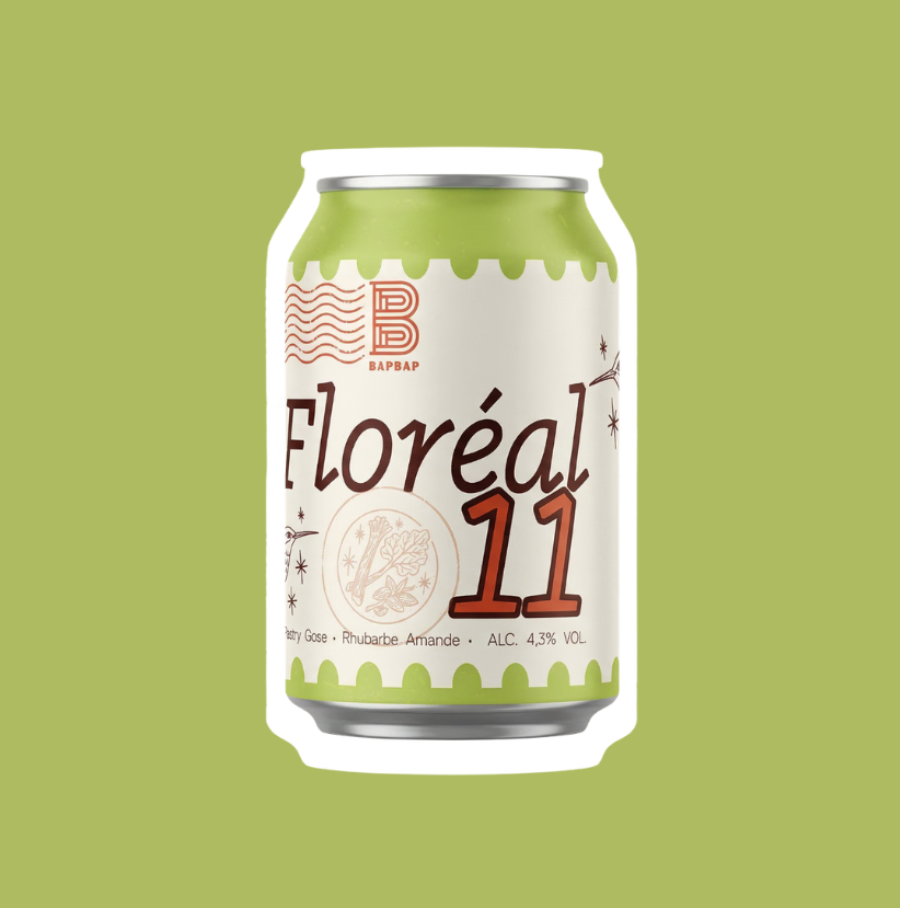 Floréal 11 — Pastry Gose rhubarbe & amande