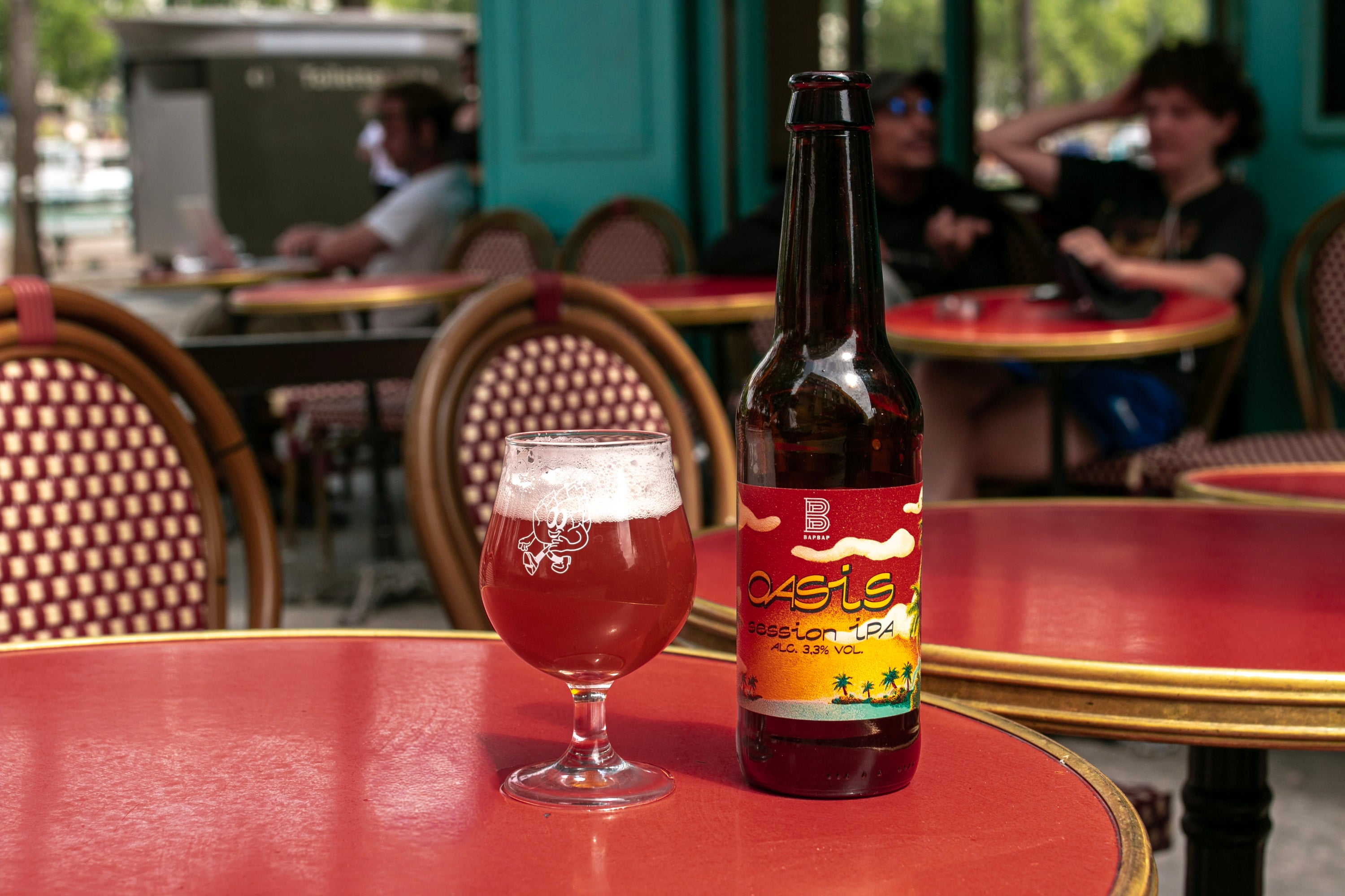 Oasis BAPBAP — Session IPA artisanale houblons Mosaic Amarillo 33cl