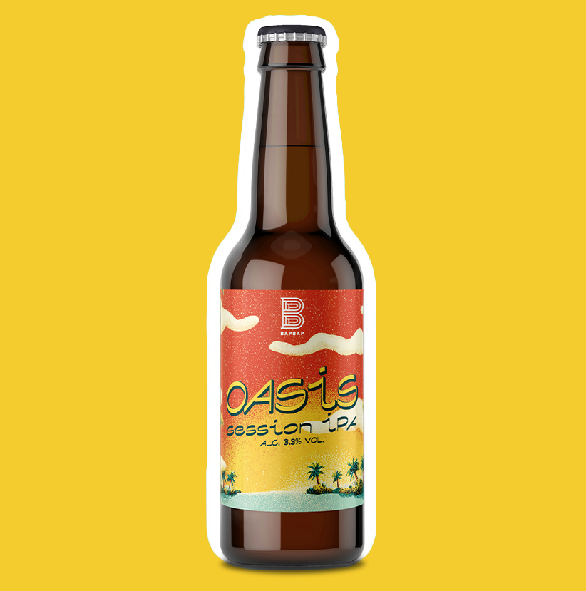 Bière éphémère Oasis — Brasserie BAPBAP Paris
